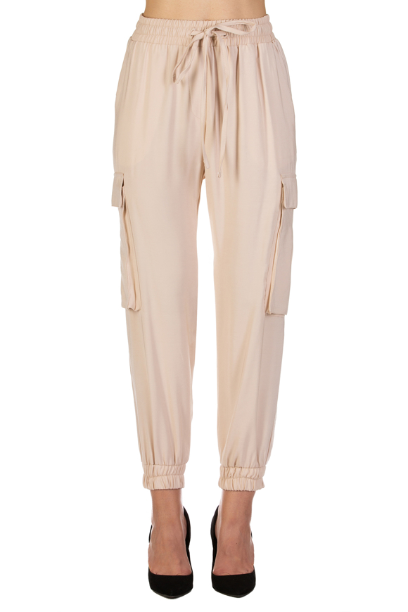 KAOS DONNA – PANTALONE – Nero e Nudo