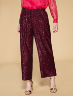 Picture of Pantaloni  con pailettes-RE-  Persona -Marina Rinaldi -