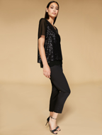 Picture of Pantaloni  in ootoman Stretch-  Persona -Marina Rinaldi