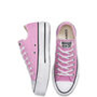 Picture of Converse 566756C - Seasonal Color Platform Chuck Taylor All Star Low Top