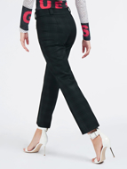 Pantalone tartan monaco ponte Guess