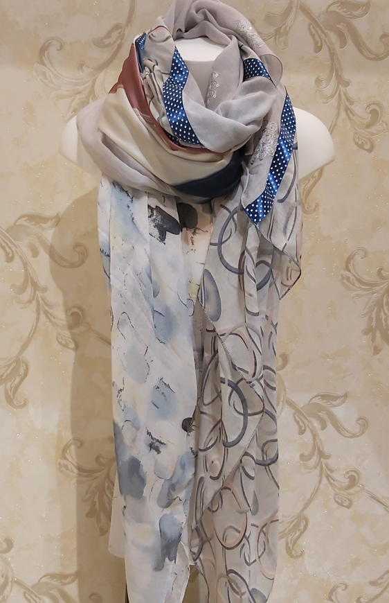 Picture of Foulard FEDERICA B - PEZZI UNICI - FB007