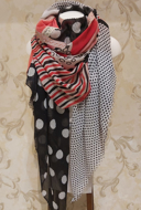 Immagine di Foulard FEDERICA B - PEZZI UNICI - FB018