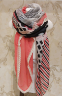Immagine di Foulard FEDERICA B - PEZZI UNICI - FB018