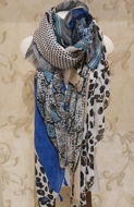 Immagine di Foulard FEDERICA B - PEZZI UNICI - FB021