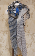 Immagine di Foulard FEDERICA B - PEZZI UNICI - FB021