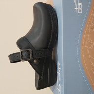 Picture of Dansko  INGRID 238-020202 - Zoccolo aperto dietro  DANSKO  Nero