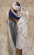 Immagine di Foulard FEDERICA B - PEZZI UNICI - FB024