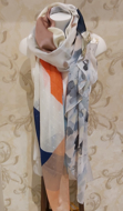 Immagine di Foulard FEDERICA B - PEZZI UNICI - FB024