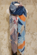 Immagine di Foulard FEDERICA B - PEZZI UNICI - FB027