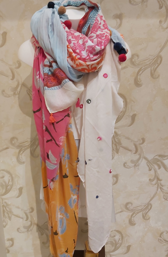 Immagine di Foulard FEDERICA B - PEZZI UNICI - FB031