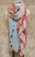 Immagine di Foulard FEDERICA B - PEZZI UNICI - FB031
