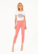 Immagine di Pantalone Boyfriend in cotone  stretch- Fracomina