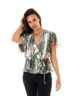 Immagine di Top Nerea Stampa Floreale- Guess W1GH98WDW52