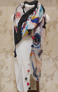 Immagine di Foulard FEDERICA B - PEZZI UNICI - FB035