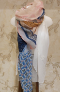 Immagine di Foulard FEDERICA B - PEZZI UNICI - FB041